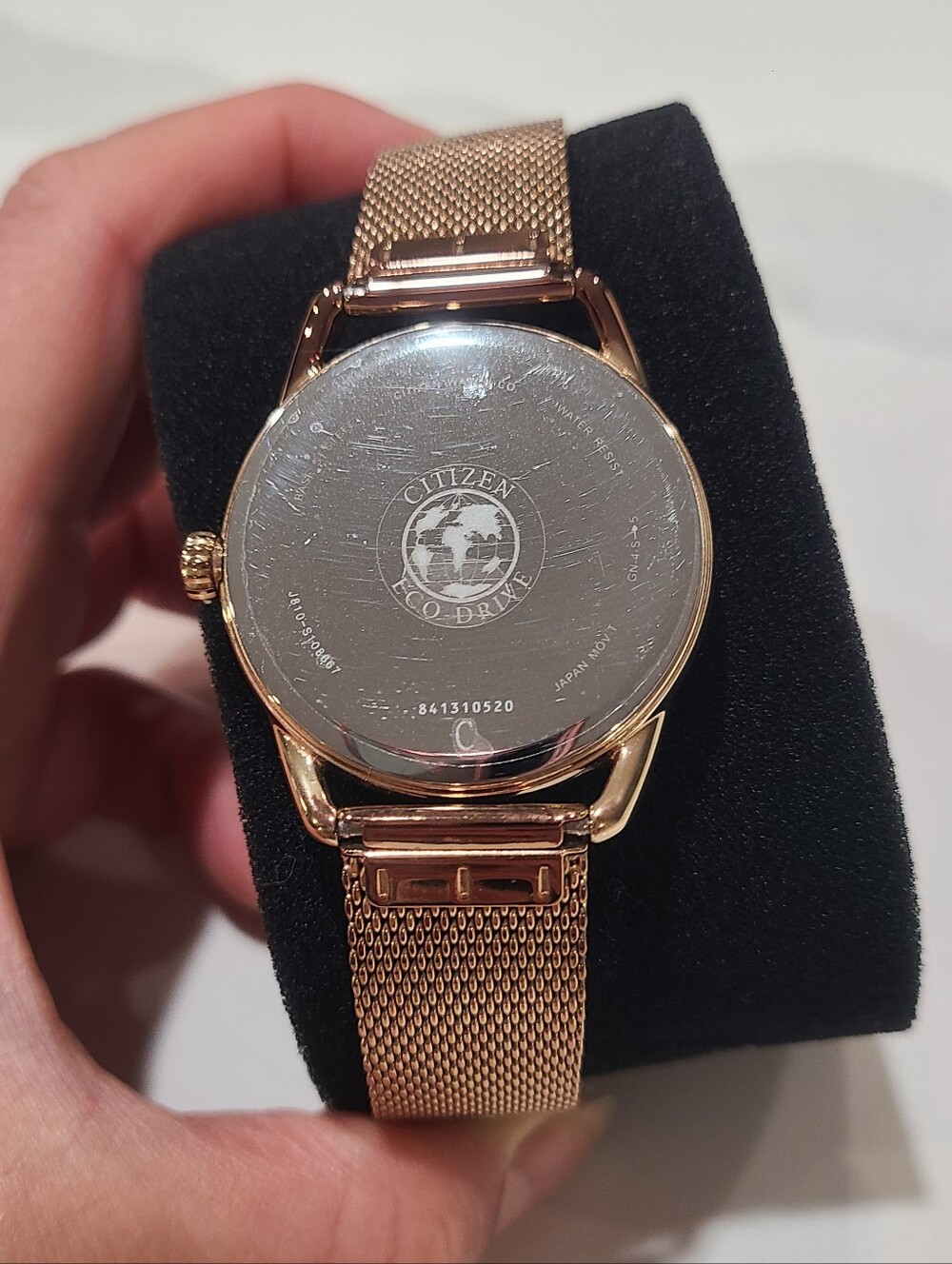 EUC CITIZEN WOMEN'S GOLD J810 WATCH ECO-DRIVE FE6083-72A - Picture 13 of 16
